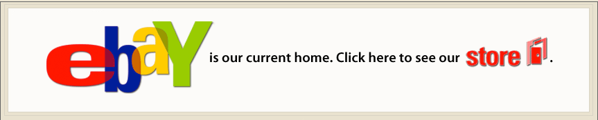 Check out our ebay store!